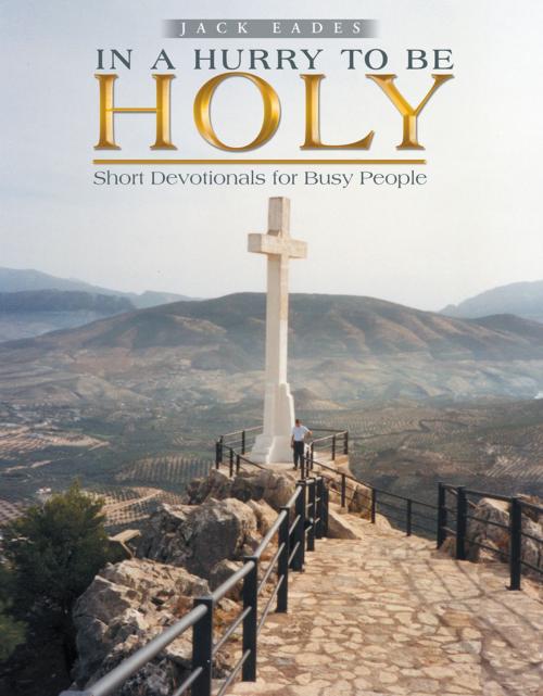 Cover of the book In a Hurry to Be Holy by Jack Eades, WestBow Press