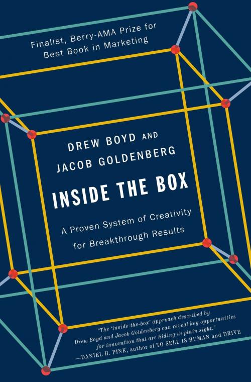 Cover of the book Inside the Box by Drew Boyd, Jacob Goldenberg, Simon & Schuster