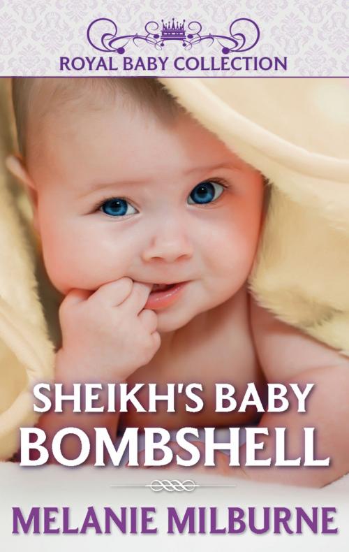Cover of the book Sheikh's Baby Bombshell by Melanie Milburne, Harlequin