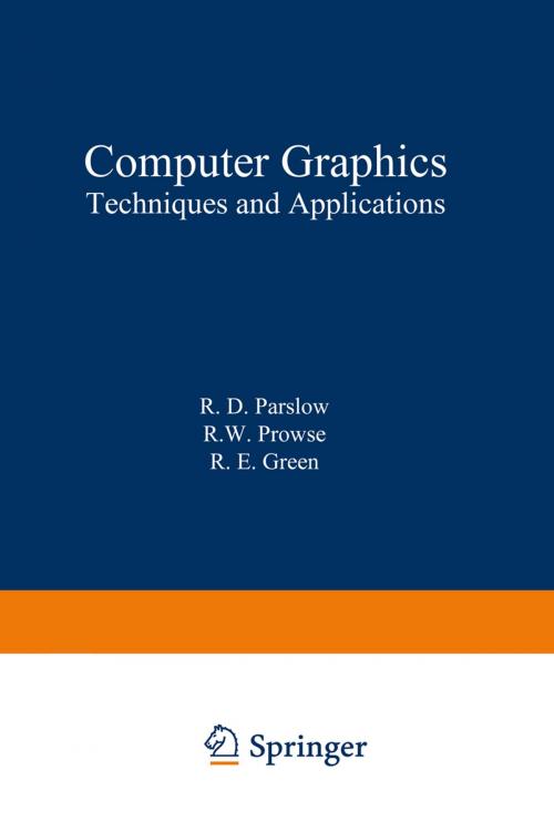 Cover of the book Computer Graphics by R. Parslow, Springer US