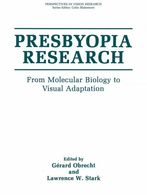 Cover of the book Presbyopia Research by , Springer US