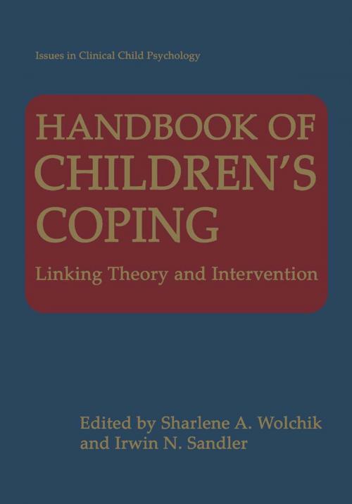 Cover of the book Handbook of Children’s Coping by , Springer US
