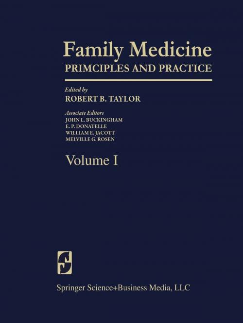 Cover of the book Family Medicine by J. L. Buckingham, E. P. Donatelle, W. E. Jacott, M. G. Rosen, Springer New York
