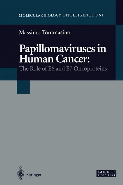 Cover of the book Papillomaviruses in Human Cancer by Massimo Tommasino, Springer US