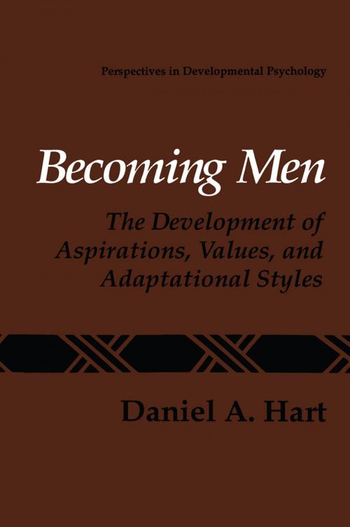 Cover of the book Becoming Men by Daniel A. Hart, Springer US