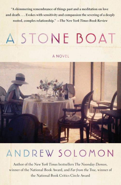 Cover of the book A Stone Boat by Andrew Solomon, Scribner