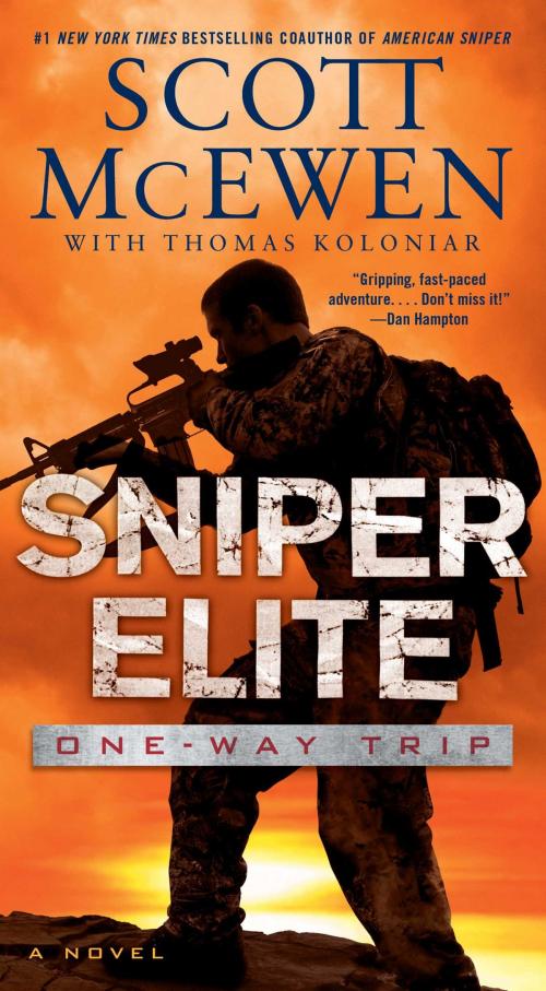 Cover of the book Sniper Elite: One-Way Trip by Scott McEwen, Thomas Koloniar, Atria Books