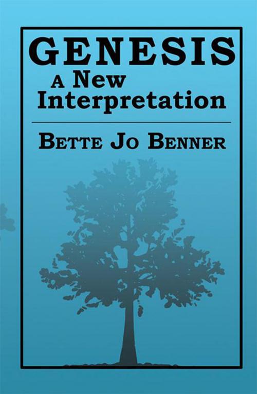 Cover of the book Genesis a New Interpretation by Bette Jo Benner, Xlibris US