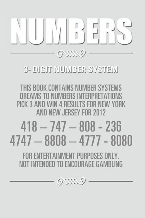 Cover of the book Numbers by Edward Stanford, Xlibris US