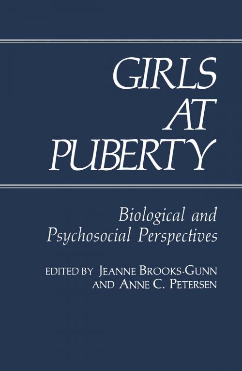 Cover of the book Girls at Puberty by , Springer US