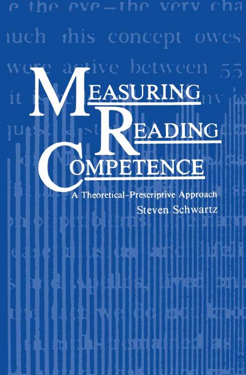 Cover of the book Measuring Reading Competence by S. Schwartz, Springer US