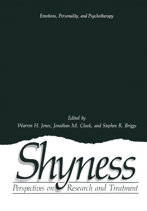 Cover of the book Shyness by , Springer US