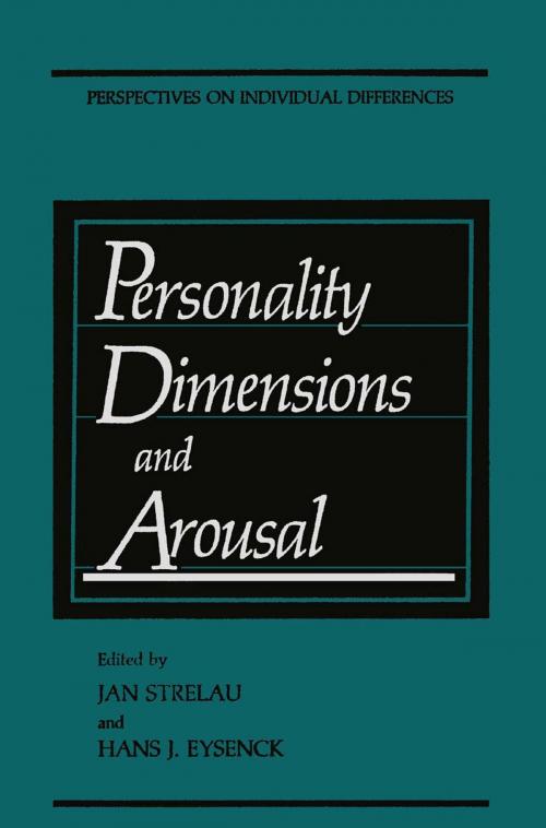 Cover of the book Personality Dimensions and Arousal by , Springer US