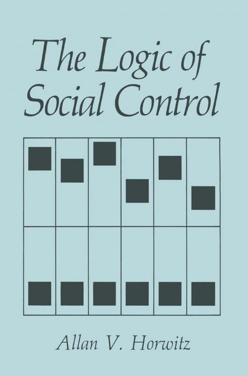 Cover of the book The Logic of Social Control by A.V. Horwitz, Springer US