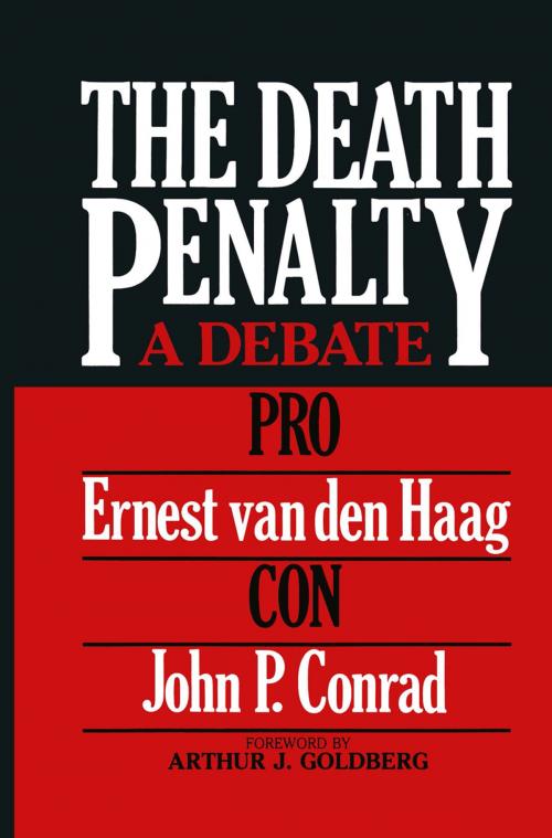 Cover of the book The Death Penalty by Ernest Van den Haag, John Phillips Conrad, Springer US