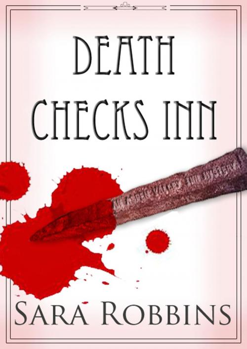 Cover of the book Death Checks Inn by Sara Robbins, Plan C Publishing