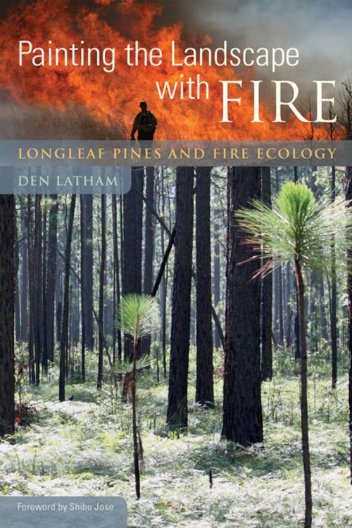 Cover of the book Painting the Landscape with Fire by Den Latham, University of South Carolina Press