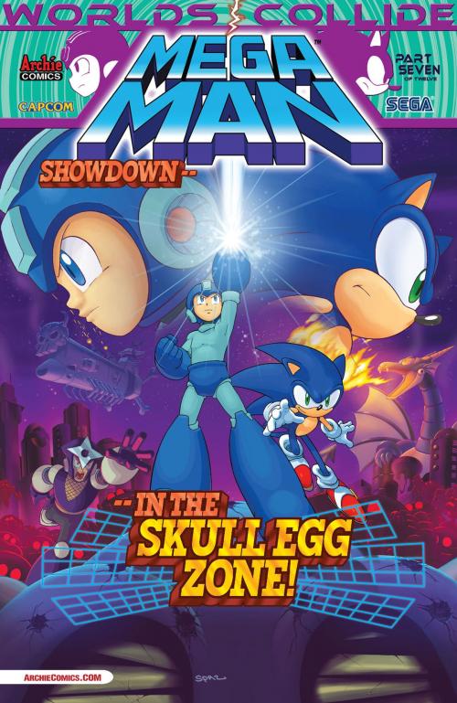 Cover of the book Mega Man #26 by Ian Flynn, Patrick "SPAZ" Spaziante, Tracy Yardley!, Terry Austin, Thomas Mason, Jack Morelli, Archie Comic Publications, INC.