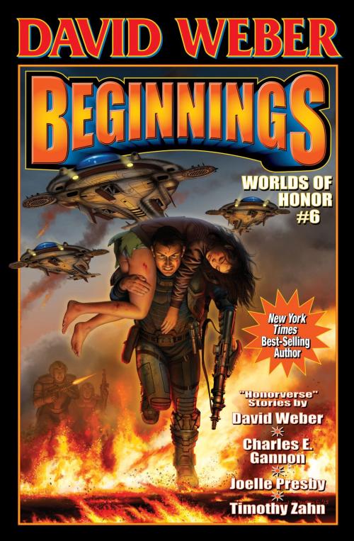 Cover of the book Beginnings: Worlds of Honor 6 by David Weber, Timothy Zahn, Joelle Presby, Charles E. Gannon, Baen Books