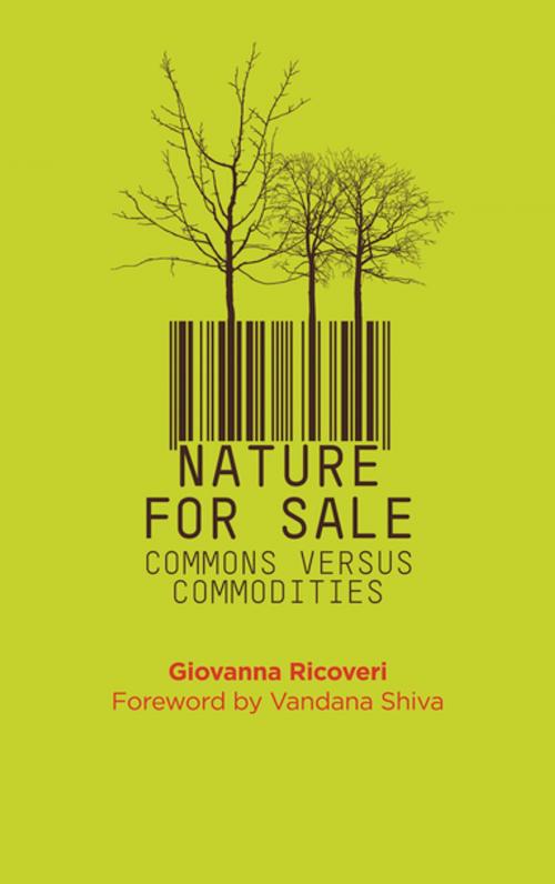 Cover of the book Nature for Sale by Giovanna Ricoveri, Pluto Press