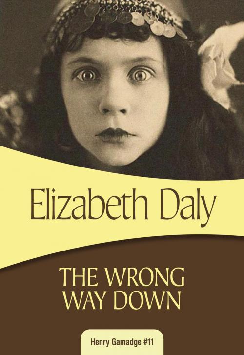 Cover of the book The Wrong Way Down by Elizabeth Daly, Felony & Mayhem Press