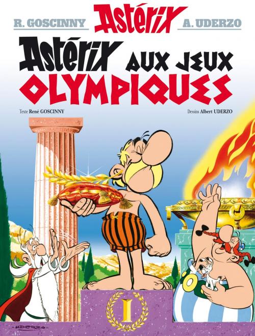 Cover of the book Astérix - Astérix aux jeux Olympiques - n°12 by René Goscinny, Albert Uderzo, Hachette Asterix