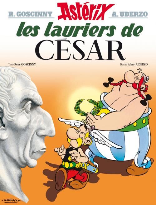 Cover of the book Astérix - Les Lauriers de César - n°18 by René Goscinny, Albert Uderzo, Hachette Asterix