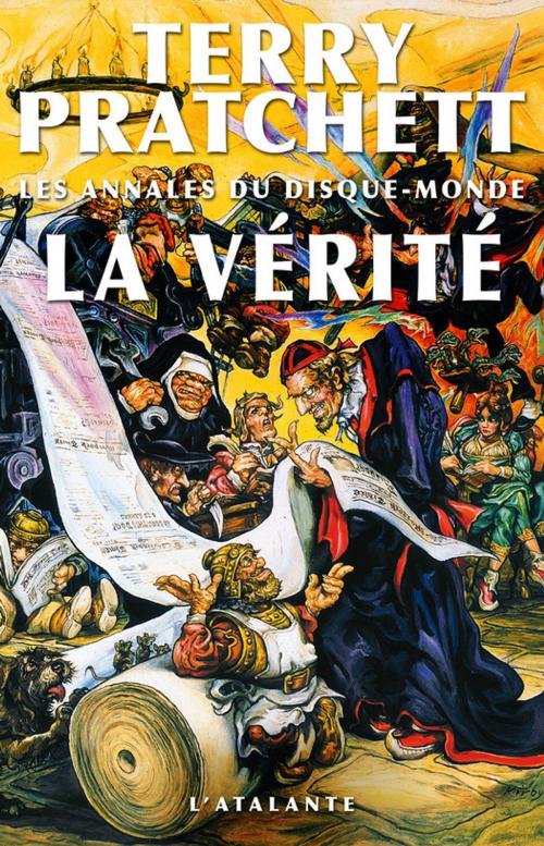 Cover of the book La Vérité by Terry Pratchett, L'Atalante