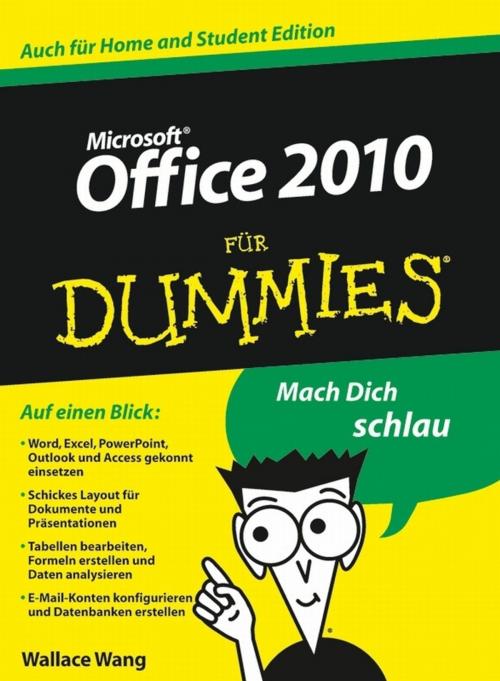 Cover of the book Office 2010 für Dummies by Wallace Wang, Wiley