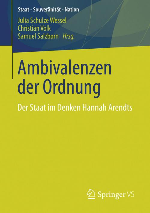 Cover of the book Ambivalenzen der Ordnung by , Springer Fachmedien Wiesbaden