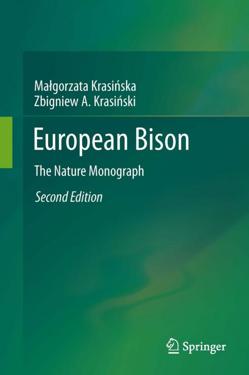 Cover of the book European Bison by Małgorzata Krasińska, Zbigniew Krasiński, Springer Berlin Heidelberg