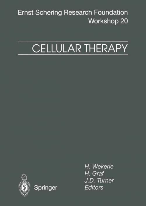 Cover of the book Cellular Therapy by , Springer Berlin Heidelberg