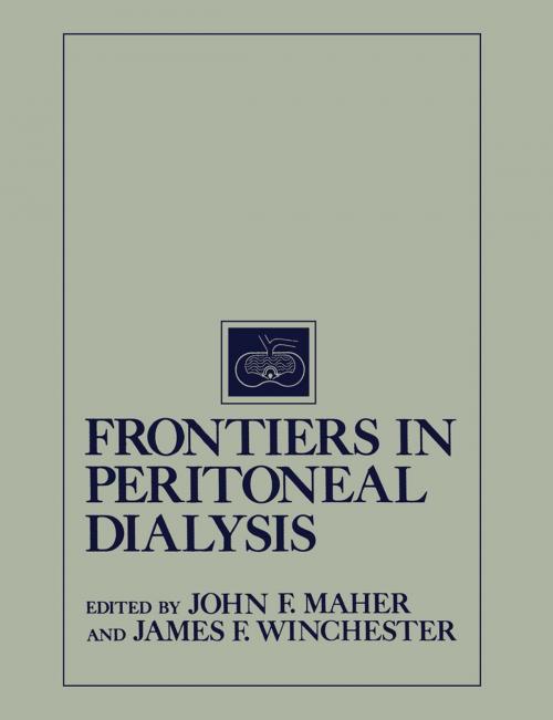 Cover of the book Frontiers in Peritoneal Dialysis by , Springer Berlin Heidelberg