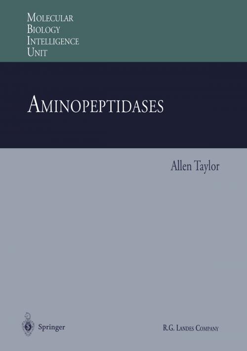 Cover of the book Aminopeptidases by , Springer Berlin Heidelberg