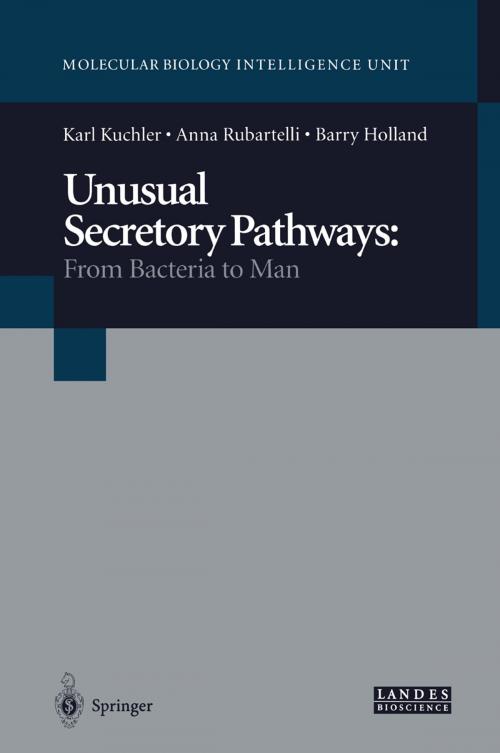 Cover of the book Unusual Secretory Pathways: From Bacteria to Man by , Springer Berlin Heidelberg