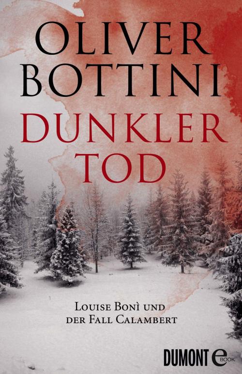 Cover of the book Dunkler Tod by Oliver Bottini, DuMont Buchverlag