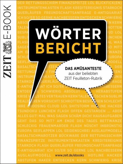 Cover of the book Wörterbericht by DIE ZEIT, epubli