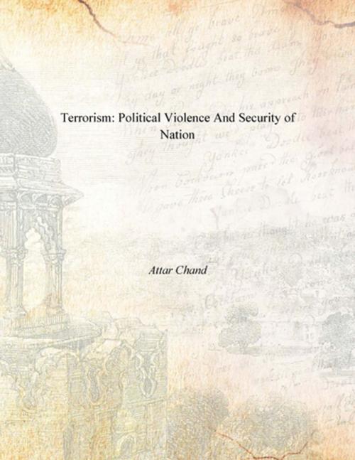 Cover of the book Terrorism by Attar Chand, Gyan Publishing House