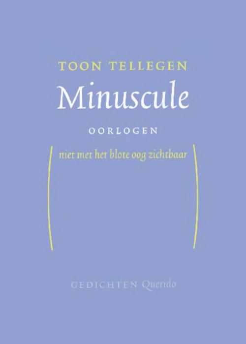 Cover of the book Minuscule oorlogen by Toon Tellegen, Singel Uitgeverijen