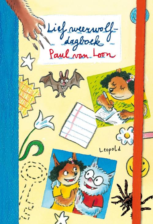Cover of the book Lief weerwolfdagboek by Paul van Loon, WPG Kindermedia