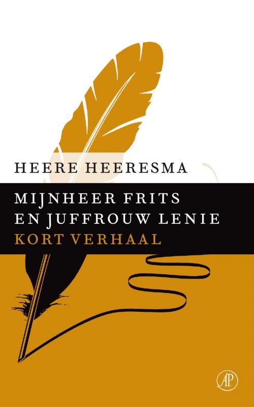 Cover of the book Mijnheer Frits en juffrouw Lenie by Heere Heeresma, Singel Uitgeverijen