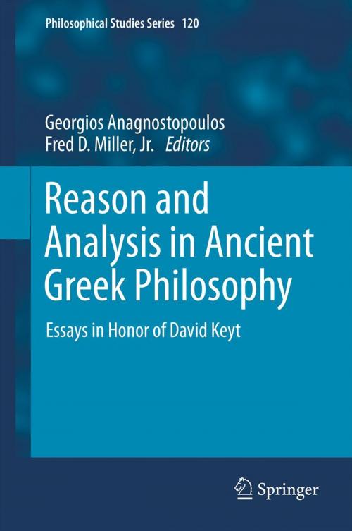 Cover of the book Reason and Analysis in Ancient Greek Philosophy by , Springer Netherlands