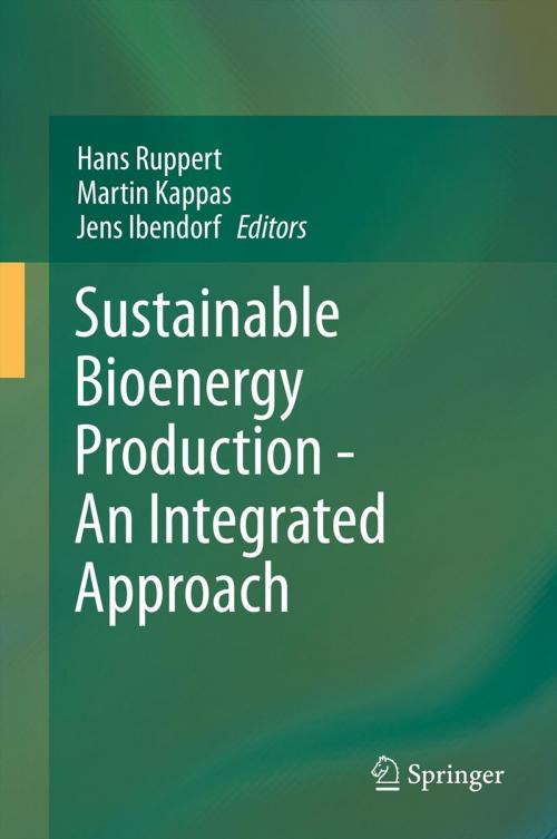 Cover of the book Sustainable Bioenergy Production - An Integrated Approach by , Springer Netherlands