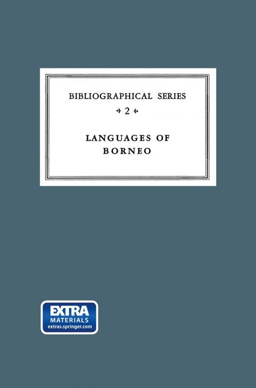 Cover of the book Critical Survey of Studies on the Languages of Borneo by Anton Abraham Cense, E.M. Uhlenbeck, Springer Netherlands