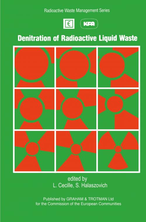 Cover of the book Denitration of Radioactive Liquid Waste by , Springer Netherlands