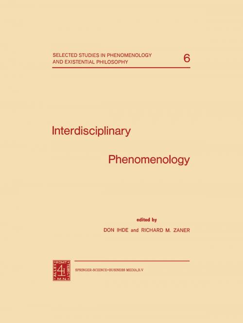 Cover of the book Interdisciplinary Phenomenology by , Springer Netherlands