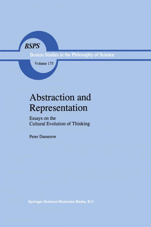 Cover of the book Abstraction and Representation by Peter Damerow, Springer Netherlands