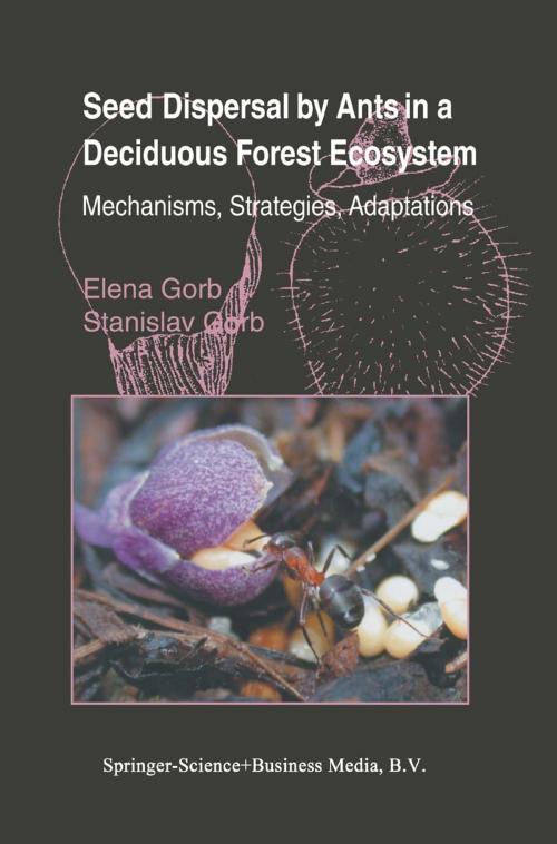 Cover of the book Seed Dispersal by Ants in a Deciduous Forest Ecosystem by Elena Gorb, Stanislav S. N. Gorb, Springer Netherlands