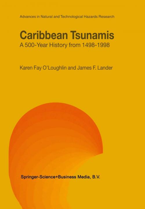Cover of the book Caribbean Tsunamis by James F. Lander, K.F. O'Loughlin, Springer Netherlands