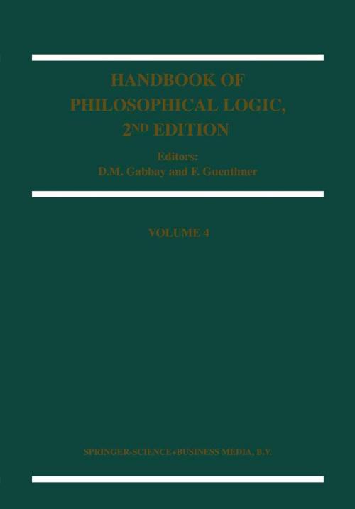 Cover of the book Handbook of Philosophical Logic by , Springer Netherlands